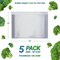Thermal Bubble Mailer 18 x 22 Pack of 5 Foil Mailing Envelopes Self Seal Cool Bubble Mailers Waterproof Cold Shipping Package Insulated Shipping Bags for Food Perishables Cosmetics